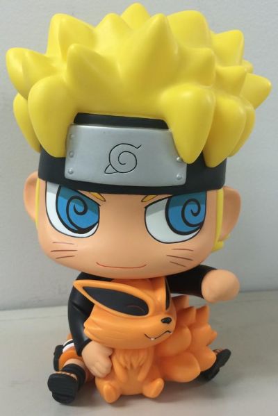 ちみメガソフビ系列 NARUTO -火影忍者- 疾风伝 九尾&うずまき火影忍者 