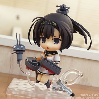 粘土人 #655 舰队Collection -舰娘- 秋月&长10cm砲