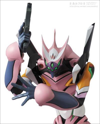 REAL ACTION HEROES #630 EVA新剧场版&EVA新剧场版：Q エヴァ8号机 Beta Ver. 