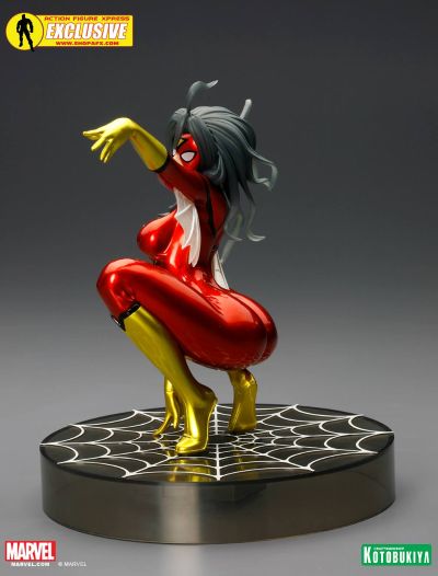 美少女雕像「Spider-Woman」蜘蛛女侠 金属涂装版