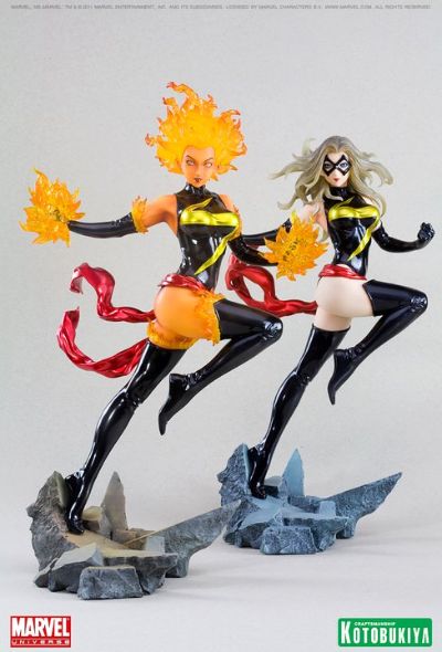 美少女スタチュー アベンジャーズ ミス・マーベル Binary Ver. 