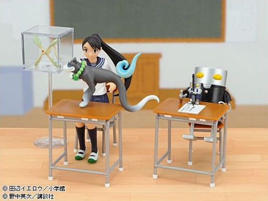 サンデーxマガジン50周年コラボ Figure Set 结界师 白尾&雪村时音 圣サンマガ学园 5时限目 