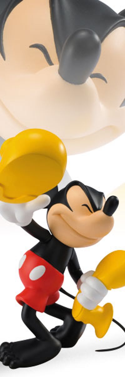 黑胶Doll 迪斯尼 ミッキーマウス Shoeless 