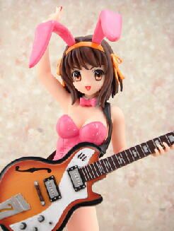 凉宫春日的忧郁 凉宫春日 生足 粉色兔女