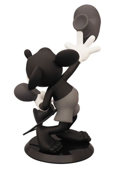 黑胶Doll Special No. 171 迪斯尼 ミッキーマウス Shoeless Black & White Ver. 