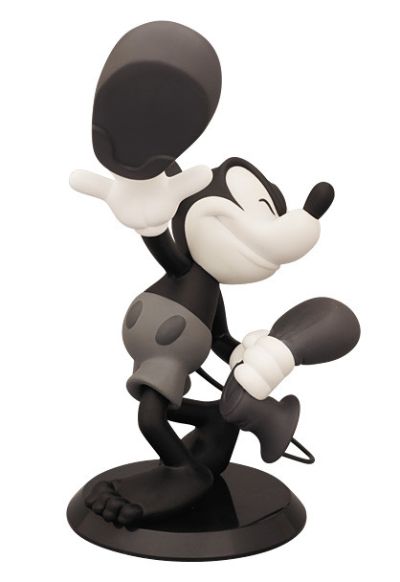 黑胶Doll Special No. 171 迪斯尼 ミッキーマウス Shoeless Black & White Ver. 