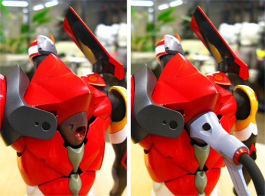 REAL ACTION HEROES #634 EVA新剧场版：Q エヴァ2号机 Gamma Ver.