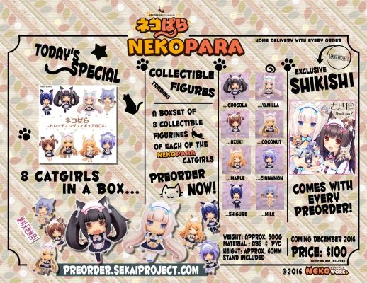 NEKOPARA 盒蛋 Vol.1 La Soleil开店了！ 红豆