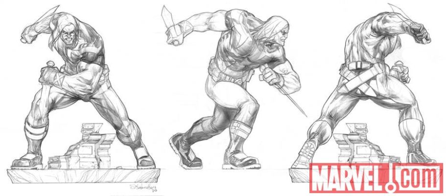 寿屋艺术雕像系列 X-Force ウォーパス 