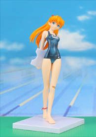 エクストラフィギュア 新世紀エヴァンゲリオン 惣流・アスカ・ラングレー School 泳装ver. Summer Drops ver. 