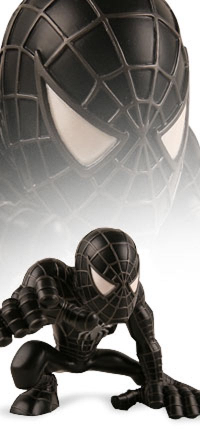 黑胶Doll 78 蜘蛛侠3 蜘蛛侠 黑色战衣