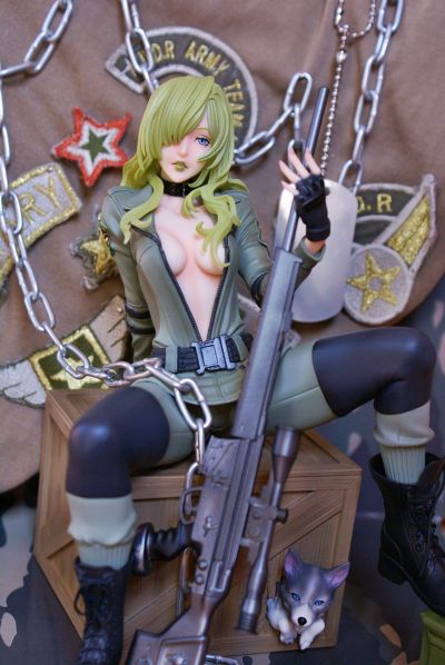 美少女雕像 潜龙谍影美少女 狙击雪狼