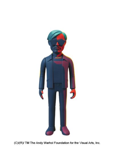 黑胶Doll 203 アンディ·ウォーホル Silk Screen Ver. 
