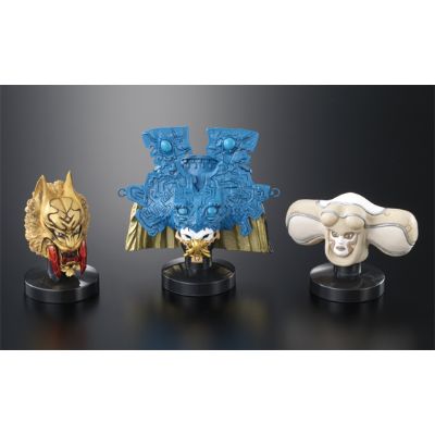 头雕收藏系列限定版 假面骑士W 反派记忆体套装第一弹 ～园咲家族天伦篇～