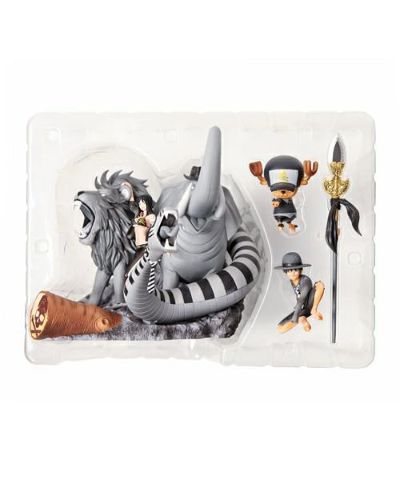 デスクトップリアルマッコイ 海贼王 モンキー･D･ルフィ&妮可・罗宾&托尼托尼・乔巴 Mastermind Ver. 