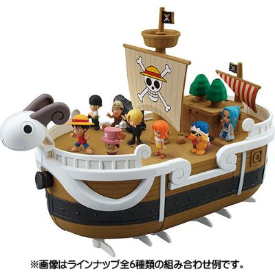 航海王 跑得快&エネル&前进梅利号&杰拉基尔·米霍克&路飞･D･蒙奇&奈美&纳菲鲁塔利·薇薇&罗罗亚・索隆&山治& 沙·鳄鱼&白铁瓦波尔&托尼托尼・乔巴&乌索普 Memorial Log Ship