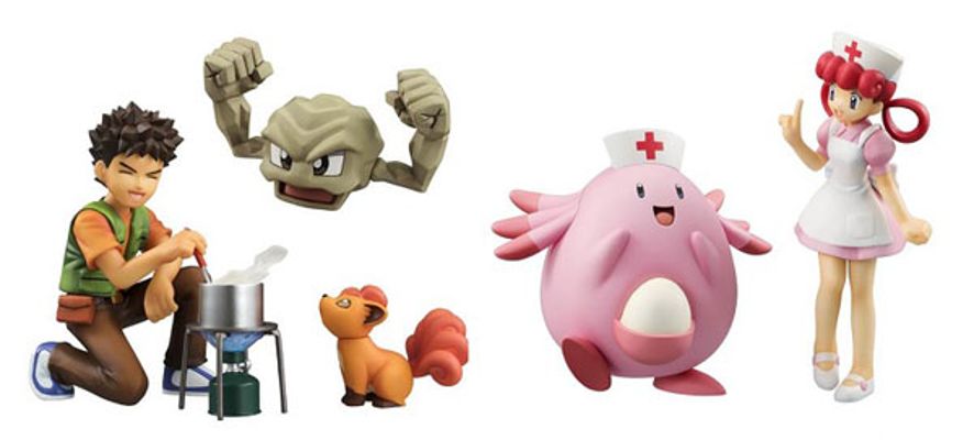 G.E.M. 口袋妖怪 六尾 &小拳石&小刚 