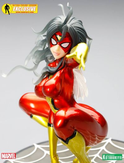 美少女雕像「Spider-Woman」蜘蛛女侠 金属涂装版