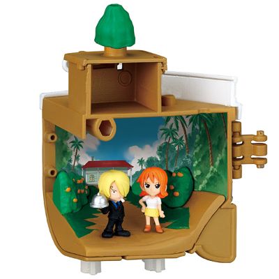 航海王 跑得快&エネル&前进梅利号&杰拉基尔·米霍克&路飞･D･蒙奇&奈美&纳菲鲁塔利·薇薇&罗罗亚・索隆&山治& 沙·鳄鱼&白铁瓦波尔&托尼托尼・乔巴&乌索普 Memorial Log Ship