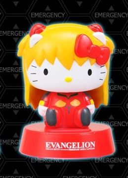 ボビンヘッド EVA X HelloKitty&HelloKitty&EVA HelloKitty Asuka Langley Cosplay 