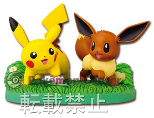 一番赏 口袋妖怪 伊布&皮卡丘 