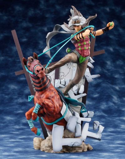 High Standard Statue JoJo的奇妙冒险&スティール・铁球・ラン 杰洛・谢皮利&威尔キリー Normal Ver. 