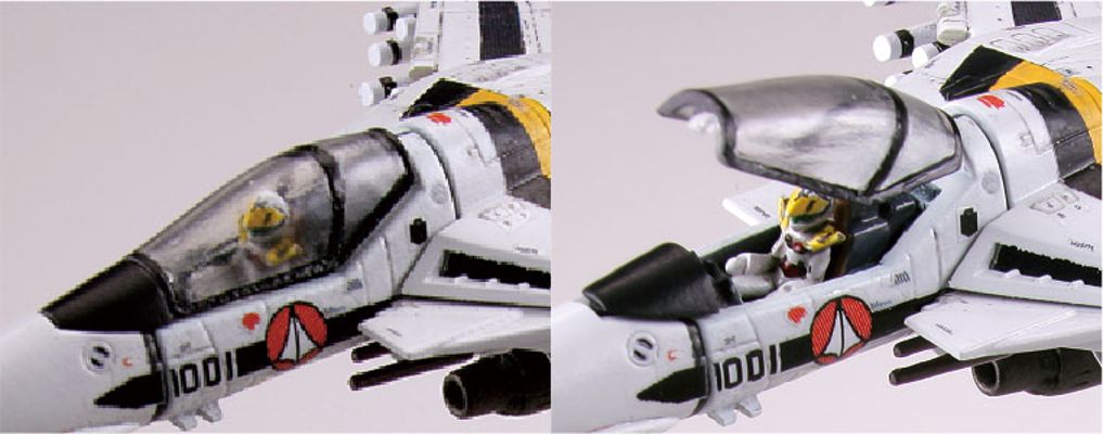 超时空要塞モデラーズ×技MIX 超时空要塞超时空要塞 技MCR03 1/144 VF-1S 2モードSET