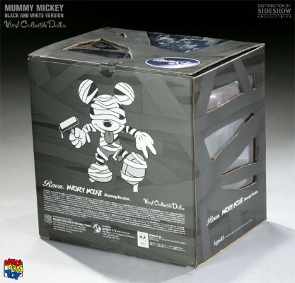 黑胶Doll 132 迪斯尼 ミッキーマウス Mummy Black & White Ver. 