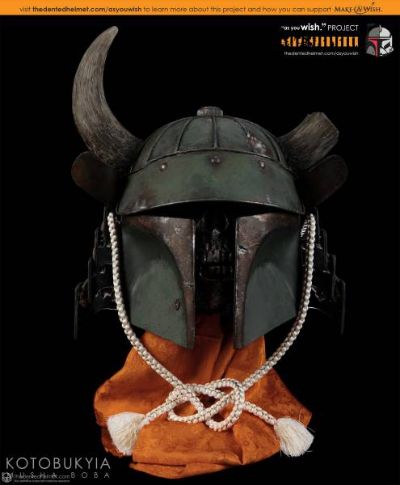 胸像 星球大战 ボバ・フェット Musha Boba Fett Helmet 