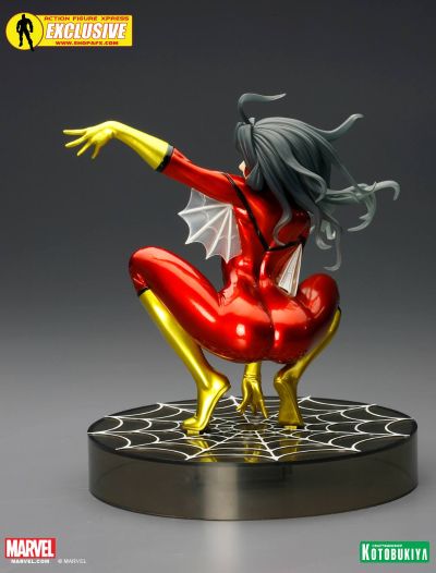 美少女雕像「Spider-Woman」蜘蛛女侠 金属涂装版