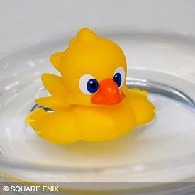 最终幻想 チョコボ ウキウキチョコボ Rubber Ducky 