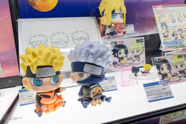 ちみメガソフビ系列 NARUTO -火影忍者- 疾风伝 蛤蟆文太&波风凑 