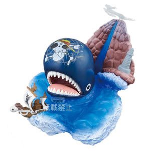 Desktop Theater Figure ~Sea Animals~ 海贼王 前进梅利号&拉布 