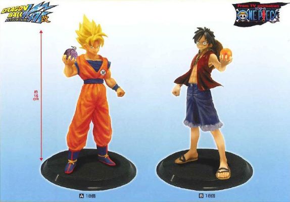 龙珠改&海贼王 孙悟空超サイヤ人 Crossover DX Figure 