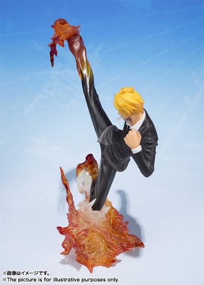 FiguartsZERO 海贼王 山治 悪魔风脚一级挽き肉 