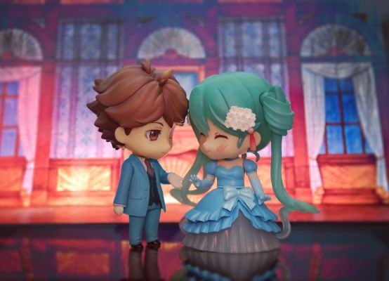 黏土人配件 燕尾服 时尚灰