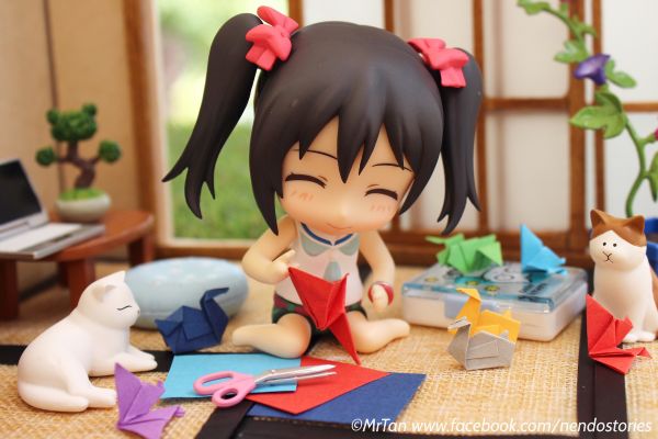 粘土人#590 LoveLive! 矢泽妮可 练习着