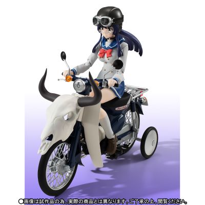 S.H.Figuarts  三之轮圣（制服版）&Super Cub 50摩托车（爆音少女！！ver.）