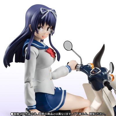 S.H.Figuarts  三之轮圣（制服版）&Super Cub 50摩托车（爆音少女！！ver.）