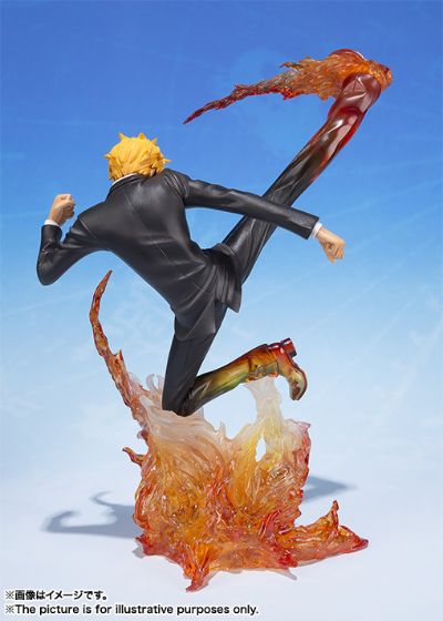 FiguartsZERO 海贼王 山治 悪魔风脚一级挽き肉 