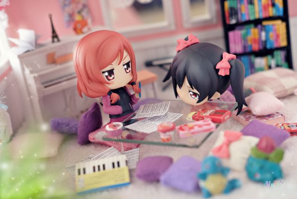 粘土人#590 LoveLive! 矢泽妮可 练习着