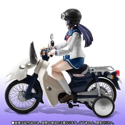 S.H.Figuarts  三之轮圣（制服版）&Super Cub 50摩托车（爆音少女！！ver.）