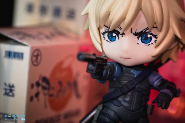 粘土人#538  潜龙谍影2 自由之子 雷电 MGS2