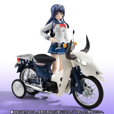 S.H.Figuarts  三之轮圣（制服版）&Super Cub 50摩托车（爆音少女！！ver.）