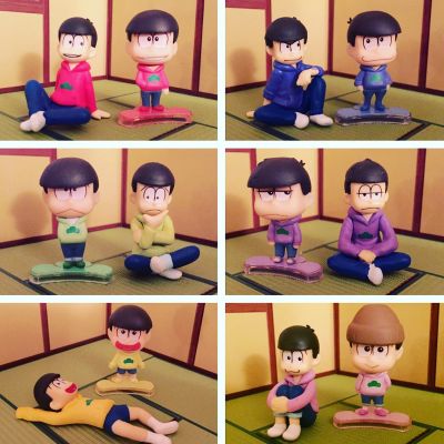 おそ松さん トレーディング手办 おそ松さん 松野カラ松 