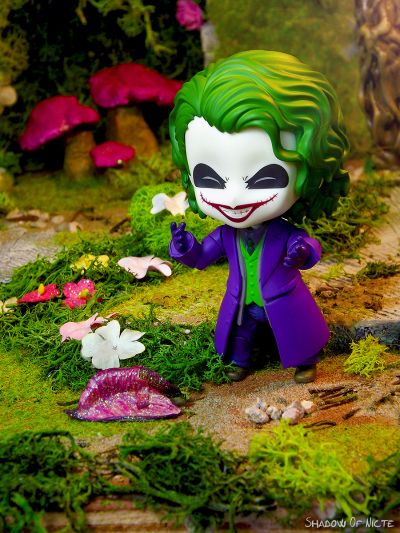 粘土人#566 暗黑骑士 joker Villains版