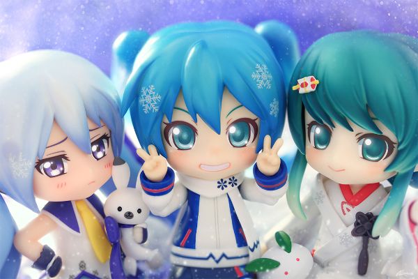 粘土人#570 初音未来 雪未来 Snow Owl