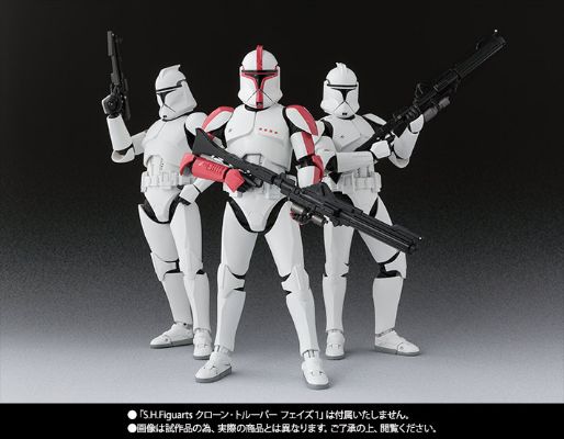 S.H.Figuarts 第一代克隆人士兵 队长