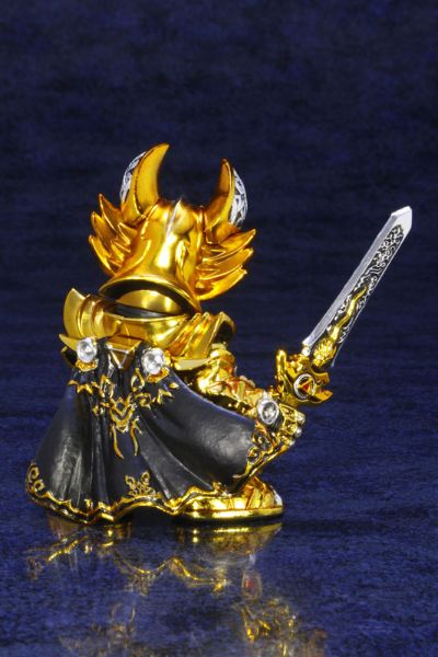 牙狼Q版魔戒收藏 黄金骑士牙狼 电镀版