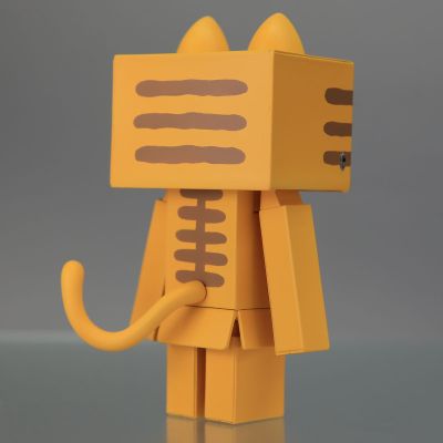 ソフビトイボックス 6B よつばと! 阿楞 Nyanboard Tabby 